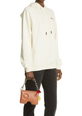 Off-White Burrow 15 Leather Clutch in Camel at Nordstrom