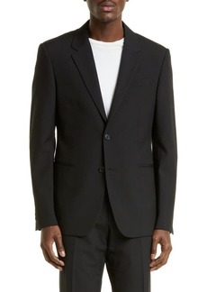 Off-White Corp Slim Fit Wool Sport Coat