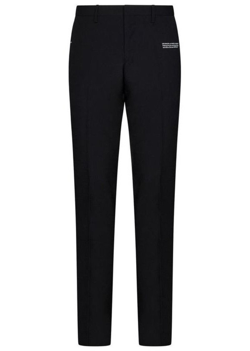 Off-White Corporate Trousers