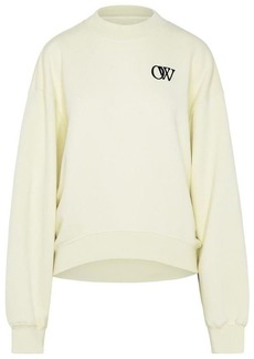 OFF-WHITE Cream cotton sweatshirt