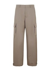OFF-WHITE  EMB DRILL CARGO PANTS