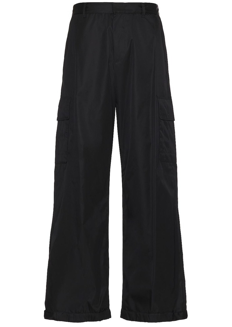 OFF-WHITE Emb Nylon Cargo Pant