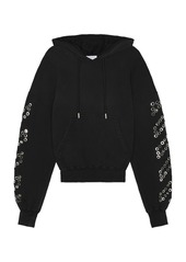 OFF-WHITE Eyelet Diags Over Hoodie