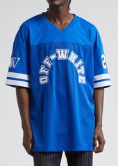 Off-White Football Mesh & Jersey T-Shirt