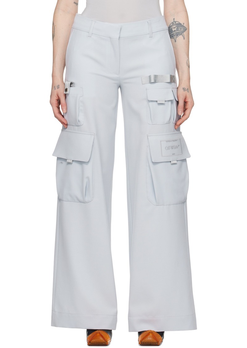 Off-White Gray Toybox Trousers