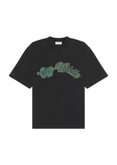 OFF-WHITE Green Bacchus Skate T-shirt