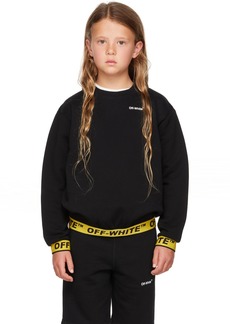 Off-White Kids Black Industrial Sweater