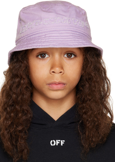 Off-White Kids Purple Industrial 2.0 Bucket Hat