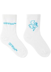 Off-White Kids White Cloud Element Socks