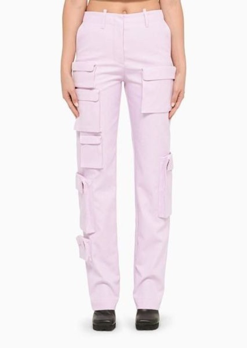Off-White™ Lilac cargo trousers
