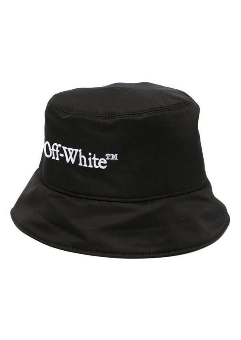 OFF-WHITE Logo bucket hat