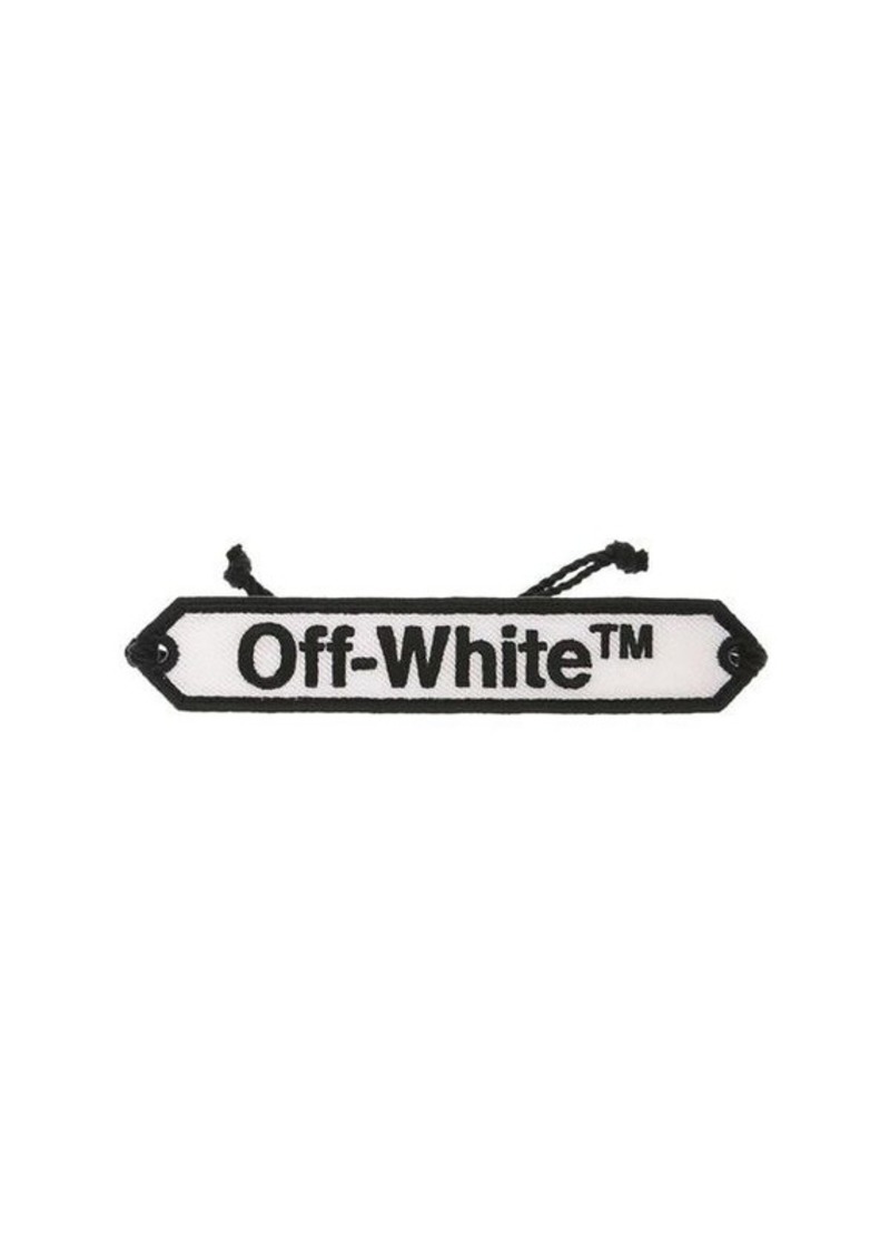 OFF-WHITE Macrame Logo Bracelet