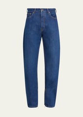 Off-White Men's Arrow Zip-Hem Straight-Leg Jeans