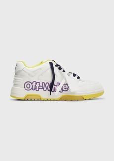 Off-White Men's Exclusive Out Of Office Leather Logo Sneakers