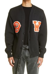 Off-White Men's Patch Cardigan