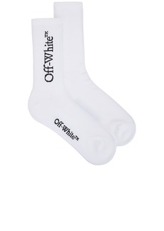 OFF-WHITE Mid Bookish Calf Socks