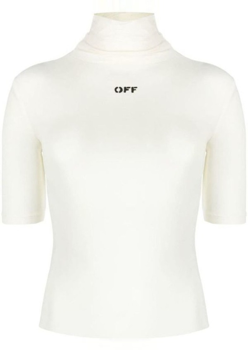 OFF-WHITE Mock-neck top