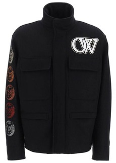 Off-white moon phase field jacket