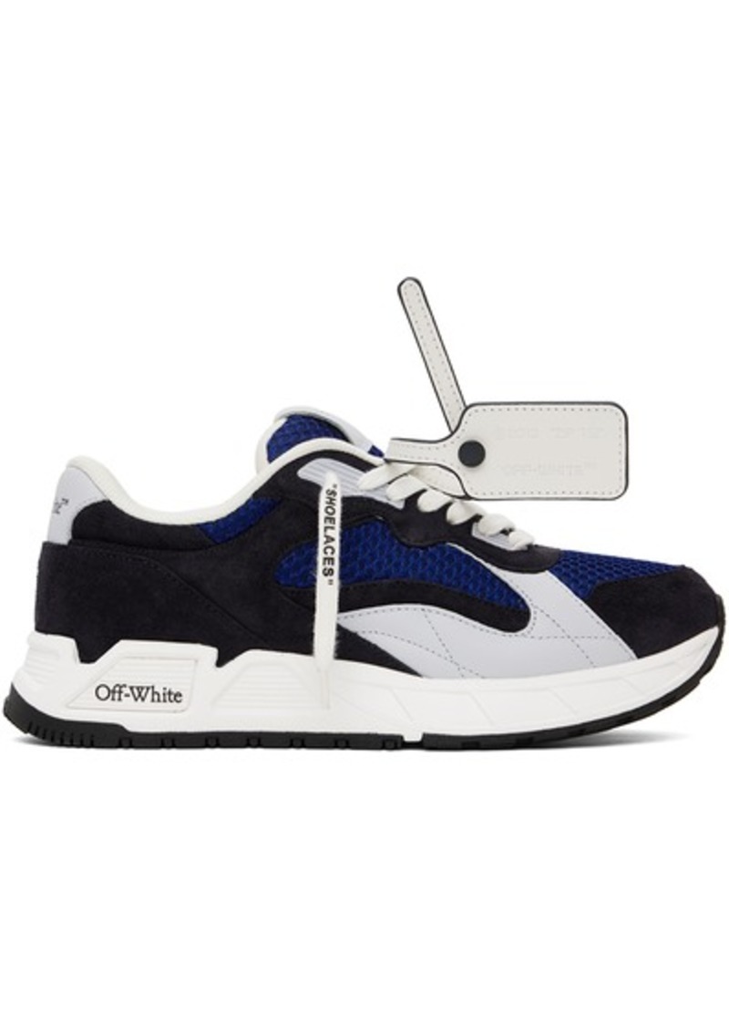 Off-White Navy & Black Kick Off Shoes