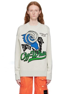 Off-White Off-White Embroidered Sweater