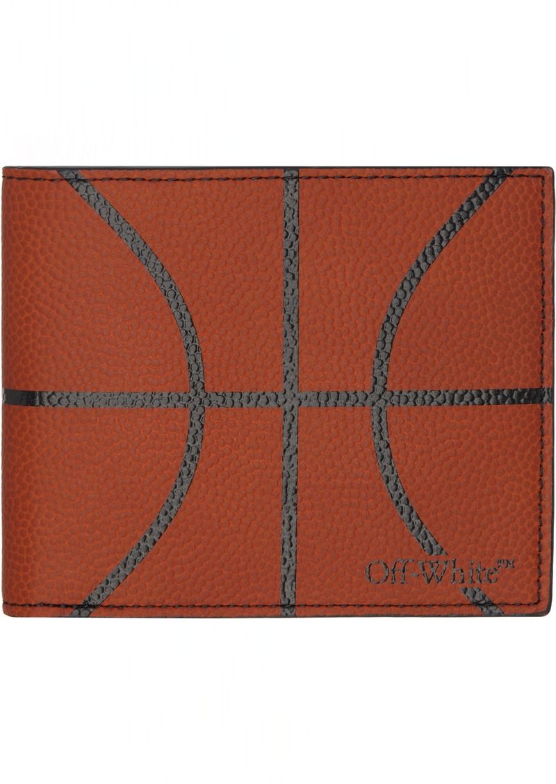 Off-White Orange Basket Bifold Wallet