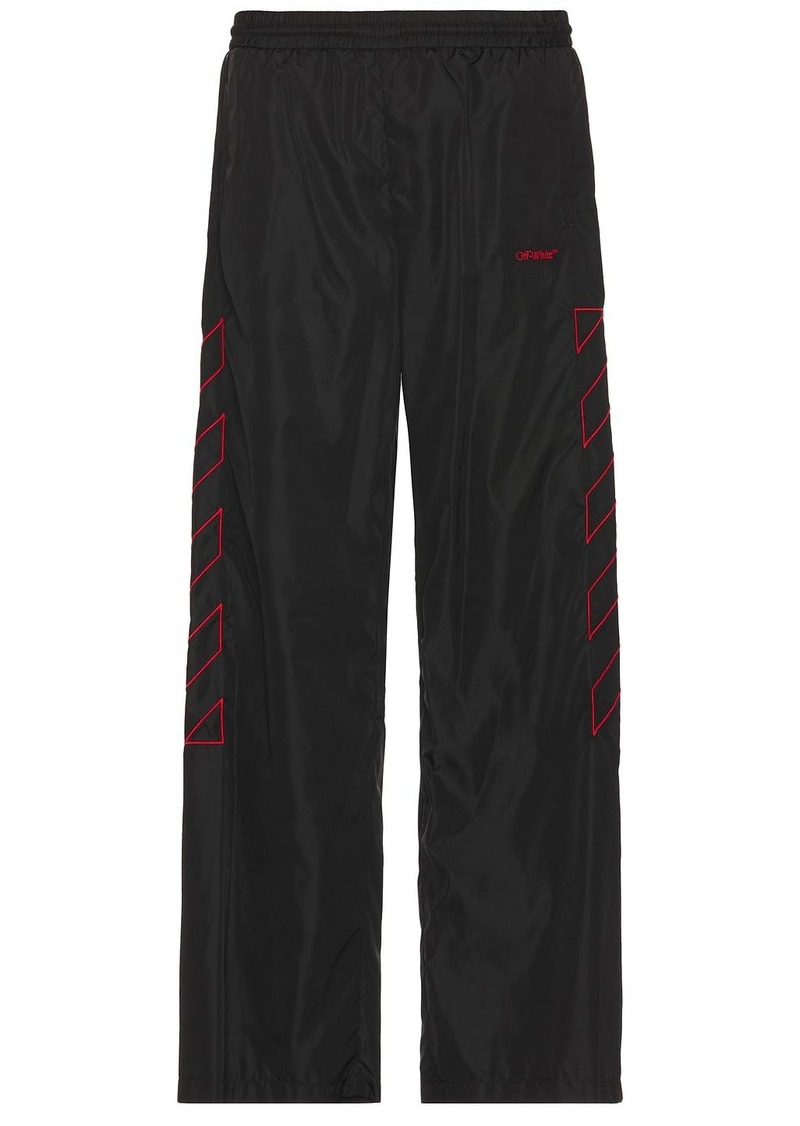 OFF-WHITE Outline Diag Nylon Trackpant