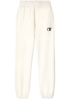OFF-WHITE OW-print track pants