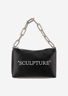OFF-WHITE POUCH WITH LETTERING