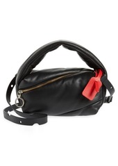 Off-White Pump Leather Top Handle Bag