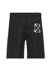 OFF-WHITE Surfer Swimshorts