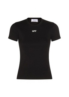 Off-White T-shirts and Polos Black