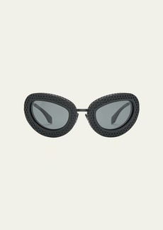 Off-White Tokyo Acetate & Metal Alloy Cat-Eye Sunglasses