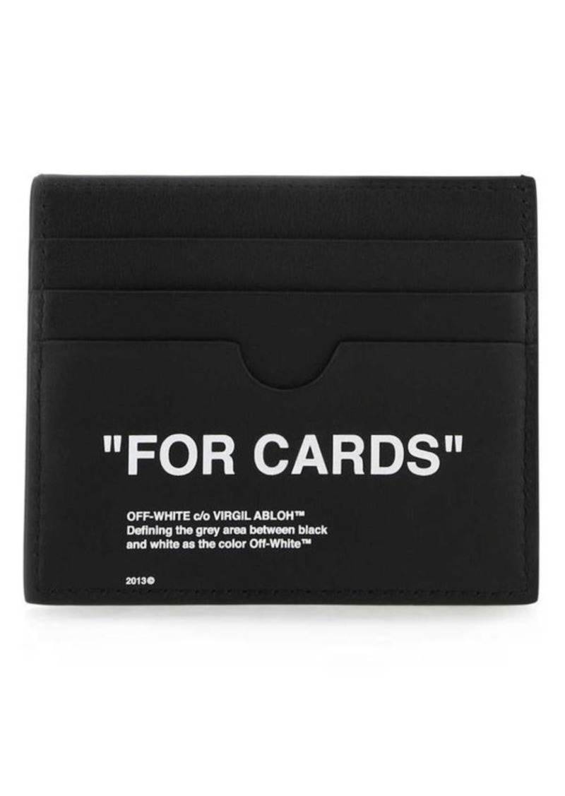 Off-White OFF WHITE WALLETS