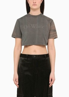 Off-White™ washed out cropped T-shirt