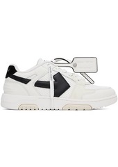 Off-White White & Black Slim Out Of Office Sneakers