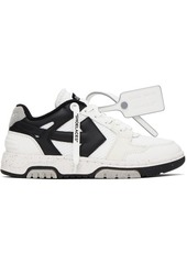 Off-White White & Black Slim Out Of Office Sneakers