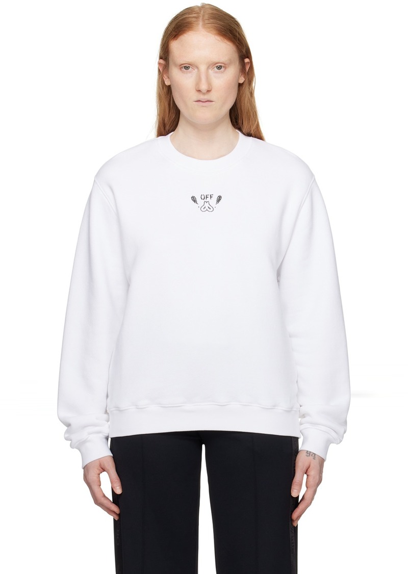 Off-White White Bandana Arrow Sweatshirt