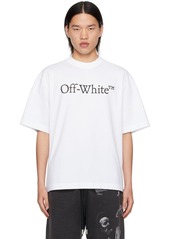 Off-White White Big Bookish Skate T-Shirt