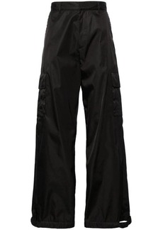 OFF-WHITE wide-leg cargo trousers
