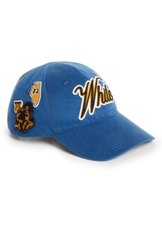 Off-White World Varsity Patch Baseball Cap in Blue Yellow at Nordstrom