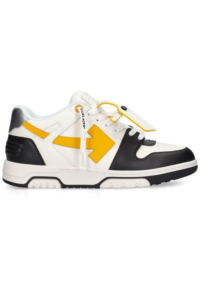 Off-White Out Of Office Leather Sneakers