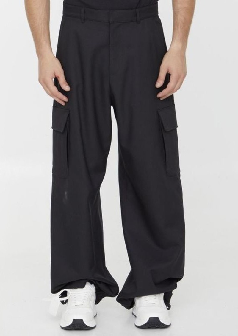 Off-White OW Emb Drill Cargo pants