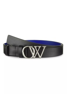 Off-White OW Leather Belt