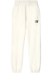 Off-White OW-print cotton track pants