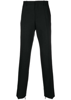 Off-White paperclip-detail straight-leg trousers