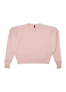 Off-White Pink Wool Relaxed Fit Sweater