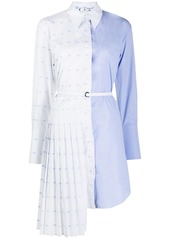 Off-White pleated shirt dress