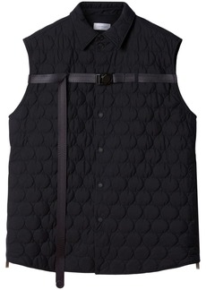 Off-White quilted buckled vest