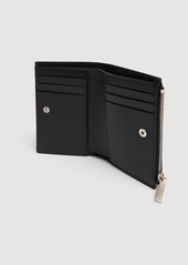 Off-White Quote Bifold Leather Zip Wallet