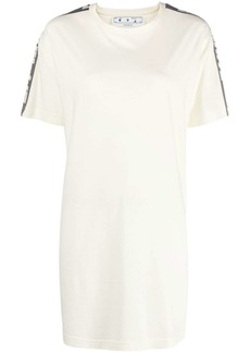 Off-White side-stripe T-shirt dress